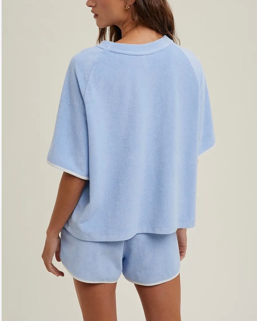 Total Terry Towel Top & Short Set