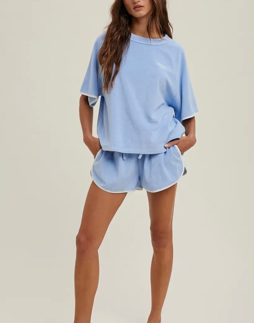 Total Terry Towel Top & Short Set